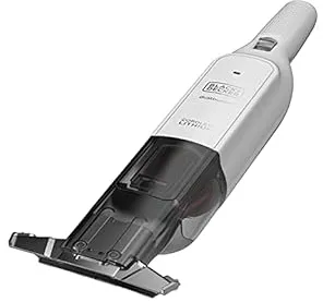 Black & Decker HLVC315J11-QW aspirateur de table Noir, Blanc Sans sac