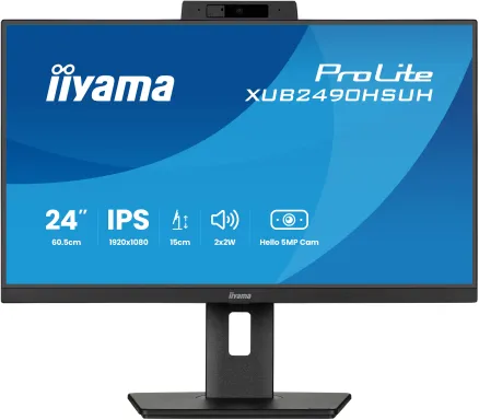 iiyama XUB2490HSUH-B2 écran plat de PC 60,5 cm (23.8") 1920 x 1080 pixels Full HD LED Noir