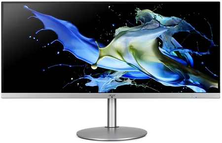 Acer CB2 CB342CKCsmiiphuzx LED display 86,4 cm (34") 3440 x 1440 pixels UltraWide Quad HD Noir, Argent