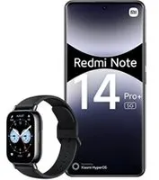 Xiaomi RedmiNote14Pro+5G+W5L 16,9 cm (6.67") Double SIM USB Type-C 8 Go 256 Go 5110 mAh Noir