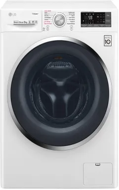LG F84J72WHS machine à laver Charge avant 8 kg 1400 tr/min Blanc