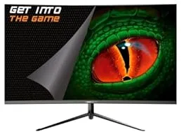 KeepOut XGM24CV3 écran plat de PC 60,5 cm (23.8") 1920 x 1080 pixels Full HD Noir