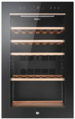 Haier Wine Bank 50 Serie 5 HWS49GA Refroidisseur de vin compresseur Pose libre Noir 49 bouteille(s)