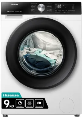 Hisense WF3S9043BW3 machine à laver Charge avant 9 kg 1400 tr/min Blanc