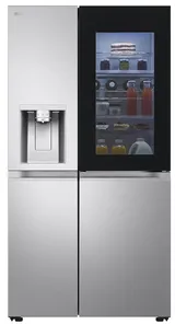 LG GSXE90BSAD frigo américain Pose libre D Acier inoxydable