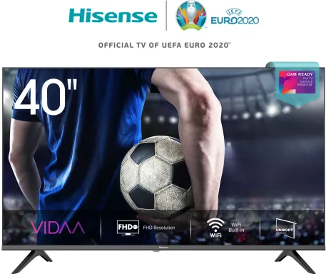 Hisense A5600F 40A5600F TV 101,6 cm (40") Full HD Smart TV Wifi Noir 200 cd/m²