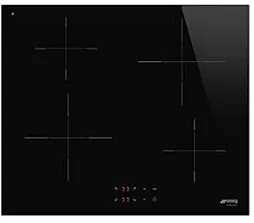 Smeg Universal SI2641D plaque Noir Intégré 60 cm Plaque avec zone à induction 4 zone(s)