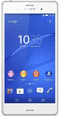 Sony Xperia Z3 13,2 cm (5.2") SIM unique Android 4.4.4 4G Micro-USB B 3 Go 16 Go 3100 mAh Blanc