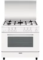 Glem Gas AN965GX four et cuisinière Électrique/Gaz Gaz Blanc A