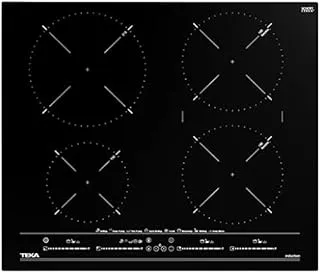 Teka ITC 64630 BK MST Noir Intégré 60 cm Plaque avec zone à induction 4 zone(s)