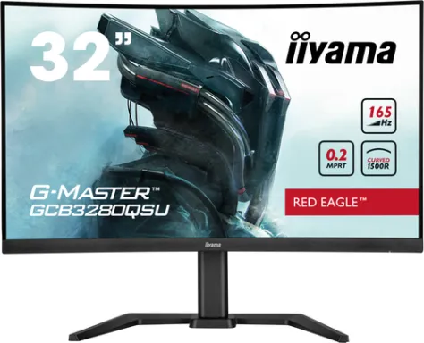 iiyama G-MASTER GCB3280QSU-B1 écran plat de PC 80 cm (31.5") 2560 x 1440 pixels LED Noir