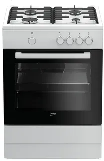 Beko FSG62000DW Cuisinière Électrique/Gaz Gaz Blanc A