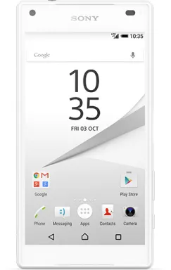 Sony Xperia Z5 Compact 11,7 cm (4.6") SIM unique Android 5.1 4G Micro-USB 2 Go 32 Go 2700 mAh Blanc