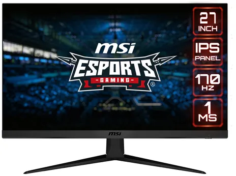 MSI G2712 écran plat de PC 68,6 cm (27") 1920 x 1080 pixels Full HD Noir