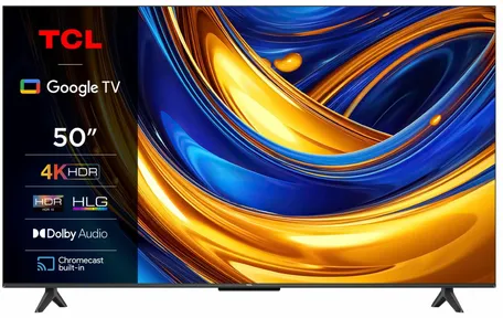 TCL P61 50P61B TV 127 cm (50") 4K Ultra HD Smart TV Wifi Titane