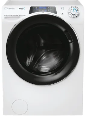 Candy RapidÓ PRO RPW41496BWMBC-S machine à laver avec sèche linge Pose libre Charge avant Blanc F