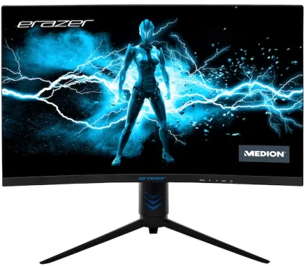 MEDION Ecran PC Gamer Incurvé - Erazer Spectator X30 - 27" QHD - 240 Hz - HDMI - Displayport - Noir