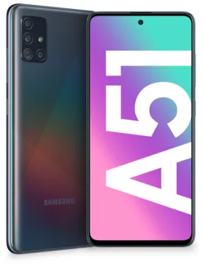 Samsung Galaxy A51 SM-A515F/DSN 16,5 cm (6.5") Double SIM Android 10 4G USB Type-C 4 Go 128 Go 4000 mAh Noir