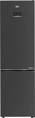 Beko B5RCNE406LXBRW Pose libre 355 L C Noir, Acier inoxydable