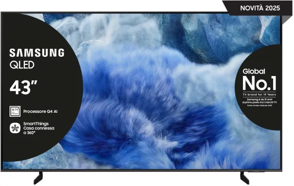 Samsung QE43Q8FAAUXZT TV 109,2 cm (43") 4K Ultra HD Smart TV Wifi Gris