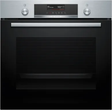 Bosch Serie 6 HBG579ES3 four 71 L 3600 W Noir, Acier inoxydable