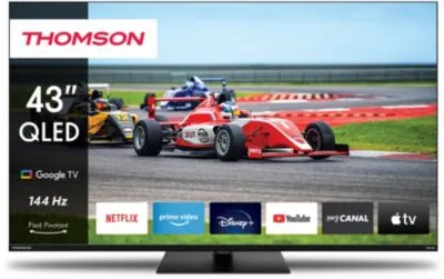 Thomson 43QG7C14 TV 109,2 cm (43") 4K Ultra HD Smart TV Wifi Noir