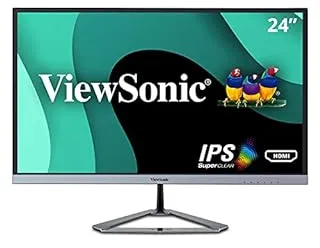 Viewsonic VX Series VX2476-SMHD LED display 61 cm (24") 1920 x 1080 pixels Full HD