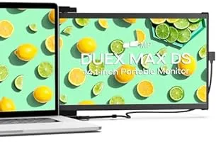Mobile Pixels Duex Max DS écran plat de PC 35,8 cm (14.1") 1920 x 1080 pixels Full HD LCD Noir