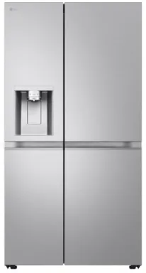 LG GSLE91MBAC frigo américain Pose libre 628 L C Métallique