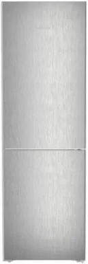 Liebherr CNSFD1853-20 réfrigérateur-congélateur Pose libre 330 L D Argent, Acier inoxydable