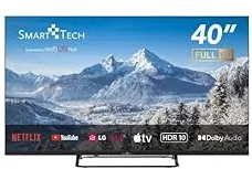 Smart Tech 40FW01V TV 101,6 cm (40") Full HD Smart TV Wifi Noir 250 cd/m²