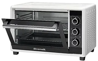 Brandt FC320MW four 32 L 1500 W Noir, Acier inoxydable, Blanc