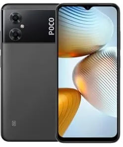 POCO M4 5G 16,7 cm (6.58") Double SIM Android 12 6 Go 128 Go 5000 mAh Noir