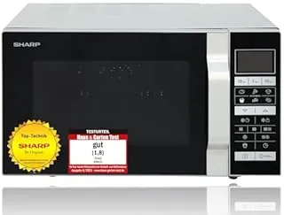 Sharp Home Appliances R860S micro-onde Comptoir Micro-onde combiné 25 L 900 W Argent