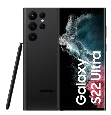 Samsung Galaxy S22 Ultra SM-S908B 17,3 cm (6.8") Double SIM Android 12 5G USB Type-C 12 Go 512 Go 5000 mAh Noir