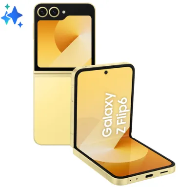 Samsung Galaxy Z Flip6 17 cm (6.7") Double SIM Android 14 5G USB Type-C 12 Go 256 Go 4000 mAh Jaune