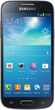 Samsung Galaxy S4 Mini GT-I9195 10,9 cm (4.3") SIM unique Android 4.2.2 4G Micro-USB B 8 Go 1900 mAh Noir