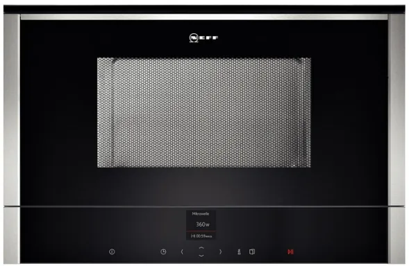 Neff C17WR00N0 micro-onde Acier inoxydable Intégré 21 L 900 W