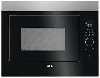 AEG MBE2658DEM Intégré Micro-ondes grill 26 L 900 W Noir, Acier inoxydable