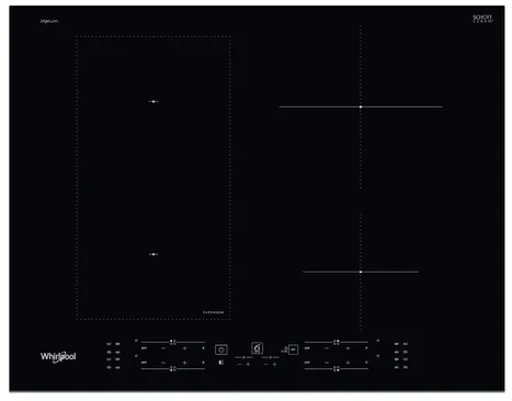 Whirlpool WL B4265 BF/IXL Noir Intégré 65 cm Plaque avec zone à induction 4 zone(s)