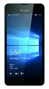 Telekom Microsoft Lumia 550 11,9 cm (4.7") SIM unique Windows 10 4G Micro-USB B 1 Go 8 Go 2100 mAh Noir