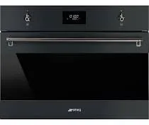 Smeg SO4301M0N micro-onde Noir Micro-ondes grill 40 L 800 W