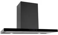Guzzanti GZ 600B hotte Montée au mur Noir 481 m³/h