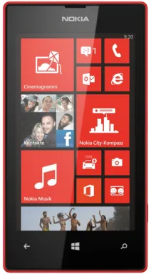 Nokia Lumia 520 10,2 cm (4") SIM unique Windows Phone 8 3G Micro-USB B 0,5 Go 8 Go 1430 mAh Rouge