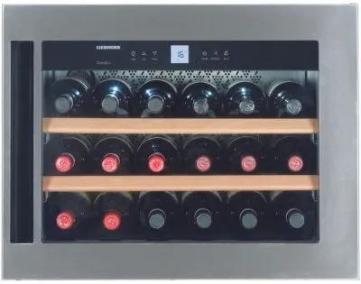 Liebherr WKEes 553-21 refroidisseur à vin Cave à vin Intégré Argent 18 bouteille(s)