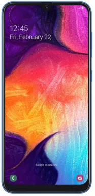 Samsung Galaxy A50 SM-A505F 16,3 cm (6.4") Double SIM 4G USB Type-C 4 Go 128 Go 4000 mAh Bleu