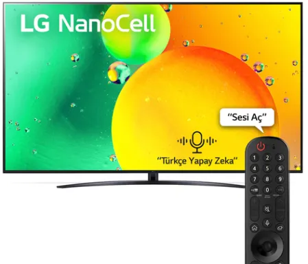 LG NanoCell 43NANO766QA TV 109,2 cm (43") 4K Ultra HD Smart TV Wifi Noir