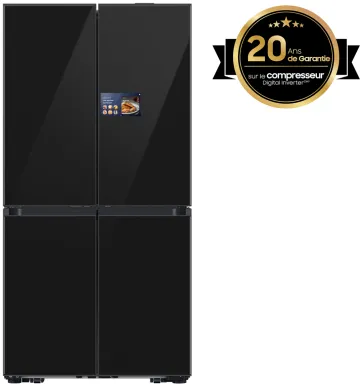Samsung Series 9 Réfrigérateur Bespoke AI - Multi-portes- Double fabrique de glace auto - 654L - RM90F67CECEF- Classe E