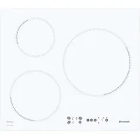 Brandt BPI1638UW plaque Blanc Intégré 60 cm Plaque avec zone à induction 3 zone(s)