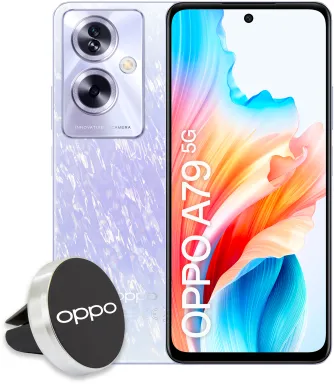 OPPO A79 5G 17,1 cm (6.72") Double SIM Android 13 USB Type-C 8 Go 256 Go 5000 mAh Violet